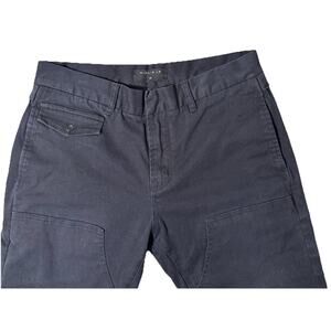 Richie Le Collection RLC Black Denim Logo Mens Stretch Jeans 30 X 32